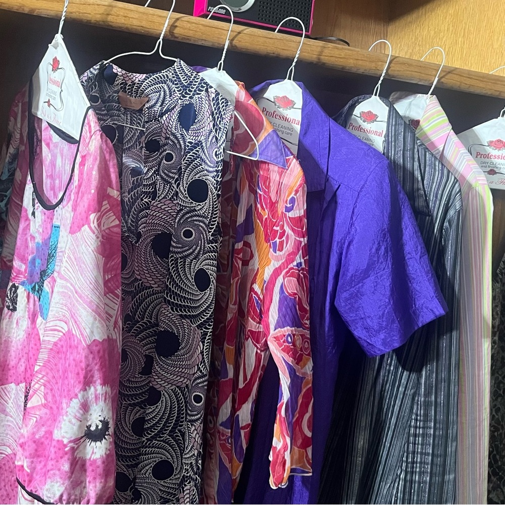 Colorful Women's  blouses, sixe L,XL